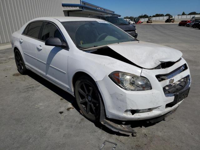 1G1ZG57B19F112526 - 2009 CHEVROLET MALIBU LS WHITE photo 1