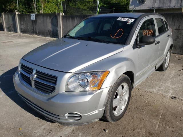 1B3HB48B38D649808 - 2008 DODGE CALIBER SX SILVER photo 2