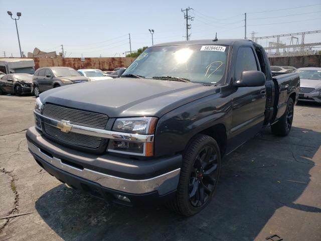 2GCEC19T131277975 - 2003 CHEVROLET SILVERADO GRAY photo 2