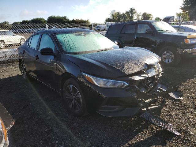 3N1AB8CVXMY285387 - 2021 NISSAN SENTRA SV BLACK photo 1