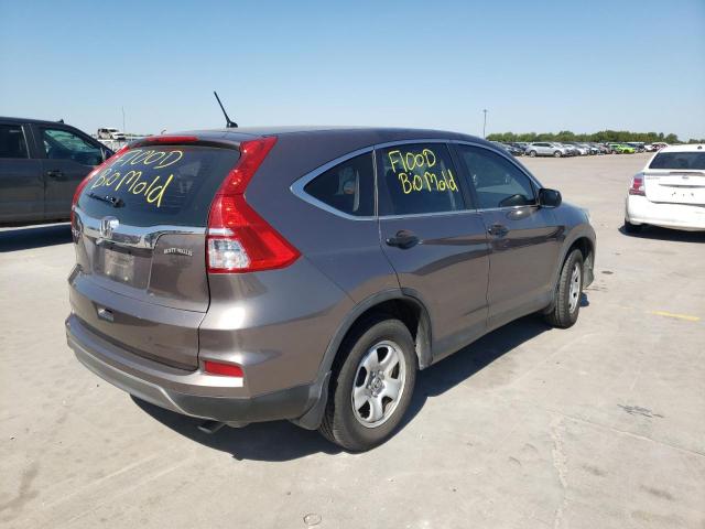 3CZRM3H32FG716442 - 2015 HONDA CR-V LX GRAY photo 4