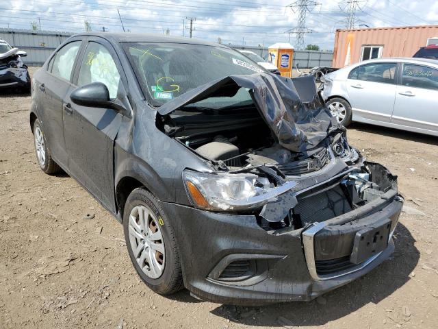 1G1JB5SHXH4176565 - 2017 CHEVROLET SONIC LS GRAY photo 1