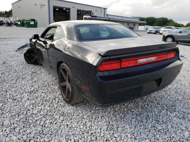 2B3CJ4DV1AH138698 - 2010 DODGE CHALLENGER BLACK photo 3