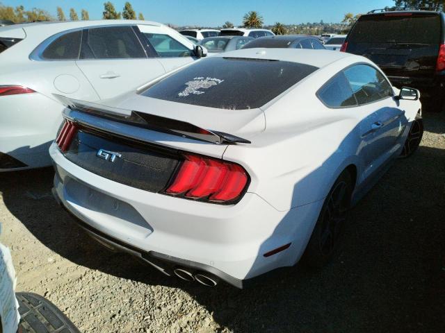1FA6P8CF1L5109018 - 2020 FORD MUSTANG GT WHITE photo 4