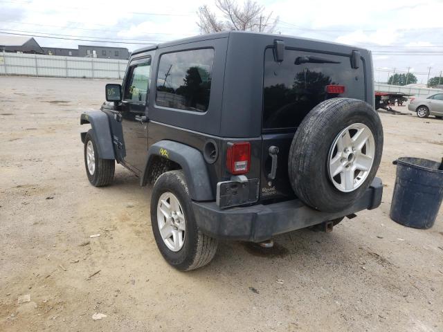 1J4AA2D10AL141712 - 2010 JEEP WRANGLER S BLACK photo 3