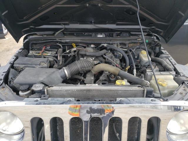 1J4AA2D10AL141712 - 2010 JEEP WRANGLER S BLACK photo 7