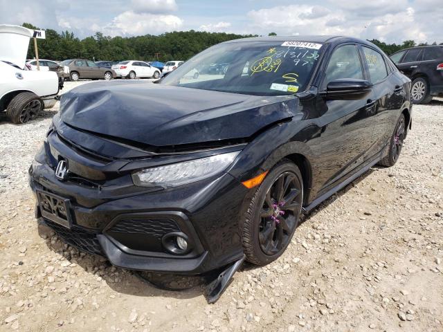 SHHFK7H99JU421720 - 2018 HONDA CIVIC SPOR BLACK photo 2