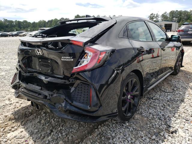 SHHFK7H99JU421720 - 2018 HONDA CIVIC SPOR BLACK photo 4