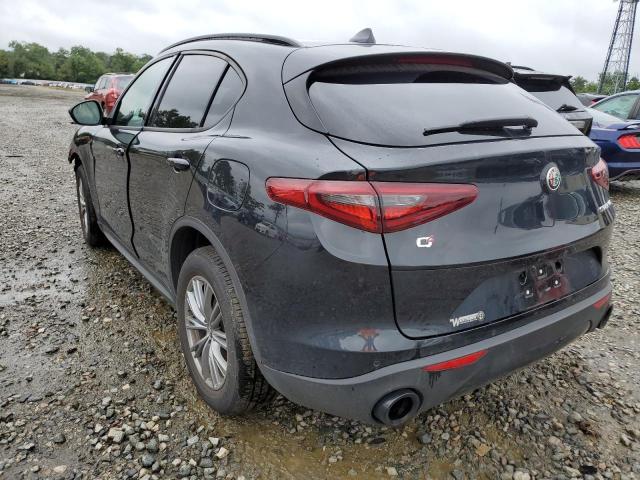 ZASPAKAN0N7D26842 - 2022 ALFA ROMEO STELVIO BLACK photo 3