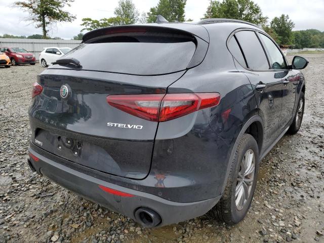 ZASPAKAN0N7D26842 - 2022 ALFA ROMEO STELVIO BLACK photo 4