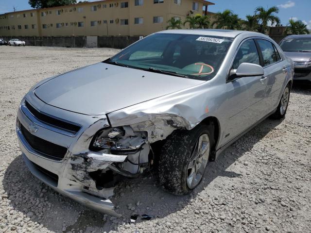 1G1ZC5E17BF267142 - 2011 CHEVROLET MALIBU 1LT 银色 照片 2