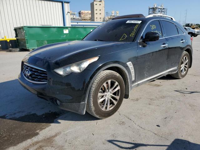 JN8AS1MU7AM800066 - 2010 INFINITI FX35 BLACK photo 2