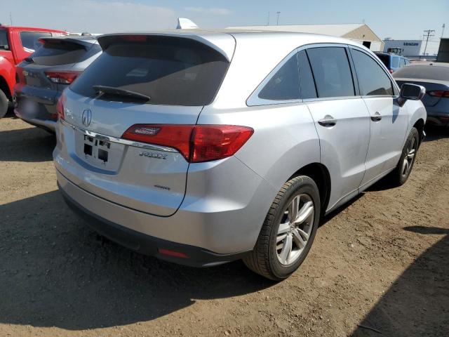 5J8TB4H38FL029428 - 2015 ACURA RDX SILVER photo 4