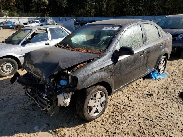 KL1TD5DE0BB193236 - 2011 CHEVROLET AVEO LS 黑色 照片 2