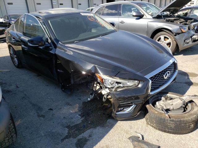 JN1EV7AP4JM362079 - 2018 INFINITI Q50 LUXE BLACK photo 9