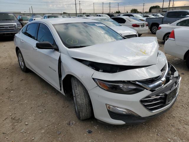 1G1ZB5ST4KF192912 - 2019 CHEVROLET MALIBU LS WHITE photo 1