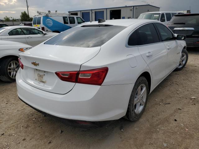 1G1ZB5ST4KF192912 - 2019 CHEVROLET MALIBU LS WHITE photo 4