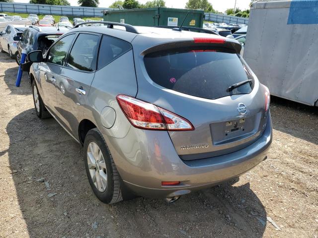 JN8AZ1MU7CW121367 - 2012 NISSAN MURANO S SILVER photo 3