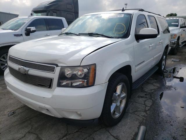 1GNFK163X7J166839 - 2007 CHEVROLET SUBURBAN K WHITE photo 2