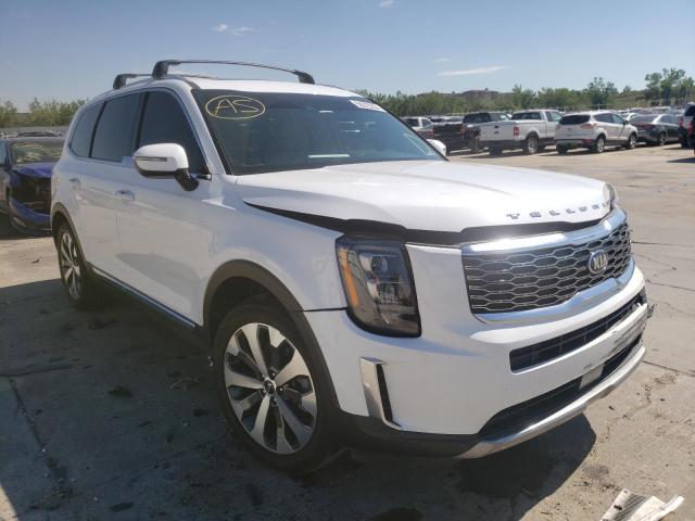 5XYP34HC8MG151731 - 2021 KIA TELLURIDE WHITE photo 1