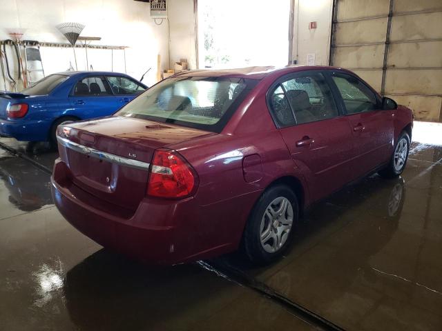 1G1ZS51F16F201311 - 2006 CHEVROLET MALIBU LS RED photo 4