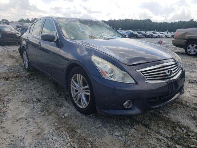 JN1DV6AP2BM602219 - 2011 INFINITI G25 BASE BLUE photo 1