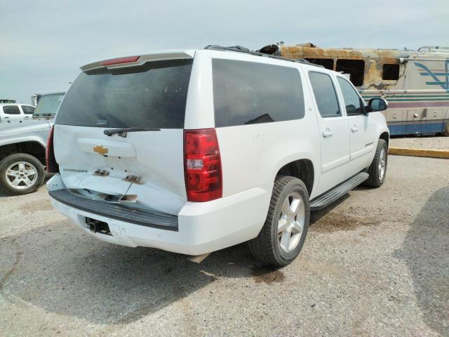 1GNFK16Y28R217605 - 2008 CHEVROLET SUBURBAN K WHITE photo 4