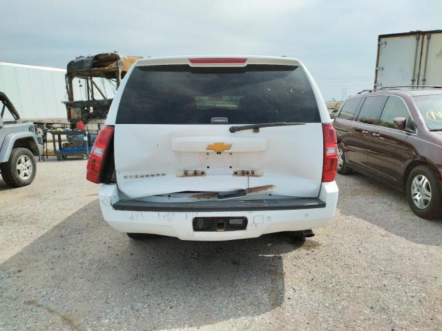 1GNFK16Y28R217605 - 2008 CHEVROLET SUBURBAN K WHITE photo 9