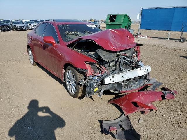 JTHCK262862007687 - 2006 LEXUS IS 250 BURGUNDY photo 1