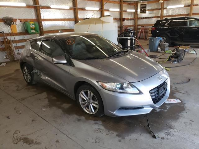 JHMZF1D43BS010360 - 2011 HONDA CR-Z SILVER photo 1