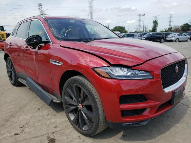 SADCN2GX6JA288636 - 2018 JAGUAR F-PACE POR RED photo 1