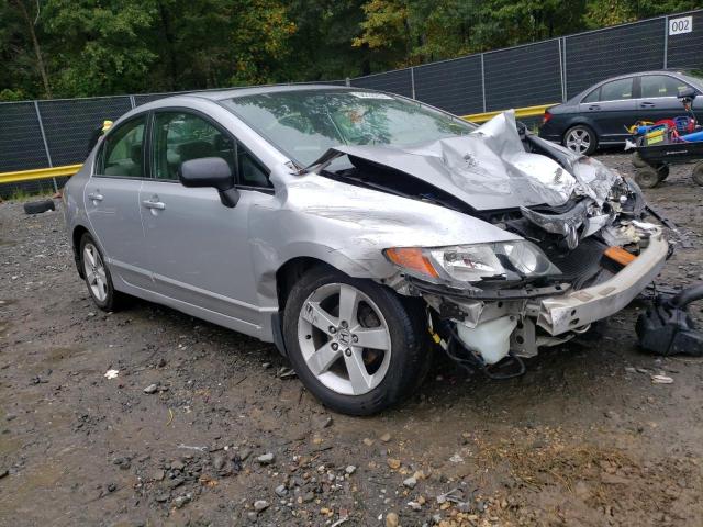 1HGFA16886L135388 - 2006 HONDA CIVIC SILVER photo 1