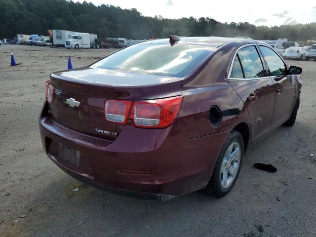 1G11C5SL8FF348336 - 2015 CHEVROLET MALIBU 1LT მუქწითელი ფოტო 4