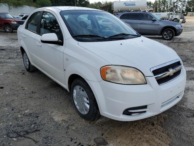 KL1TD56628B103146 - 2008 CHEVROLET AVEO BASE WHITE photo 1