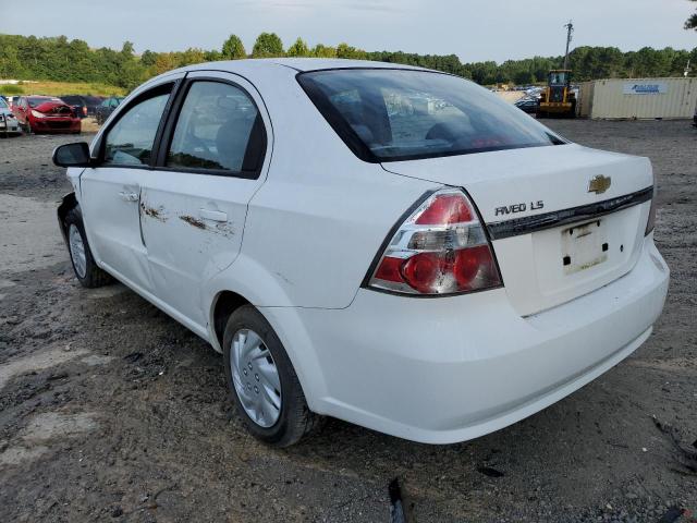 KL1TD56628B103146 - 2008 CHEVROLET AVEO BASE WHITE photo 3