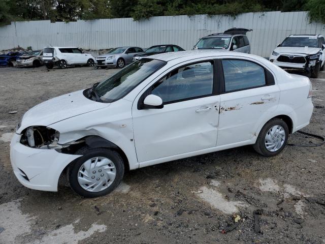 KL1TD56628B103146 - 2008 CHEVROLET AVEO BASE WHITE photo 9