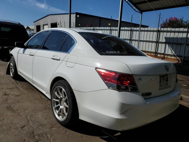 1HGCP26839A040468 - 2009 HONDA ACCORD EXL WHITE photo 3