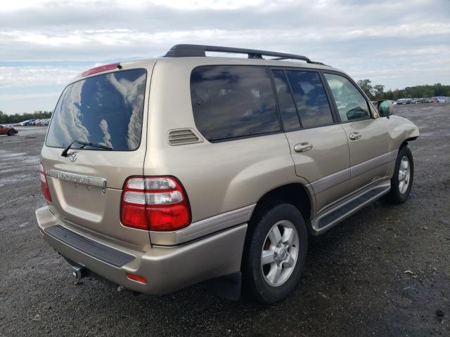 JTEHT05J042055579 - 2004 TOYOTA LANDCRUISE TAN photo 4