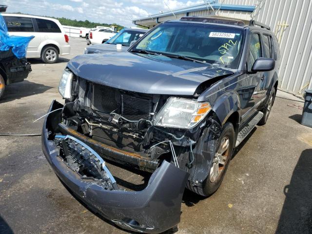 5N1AR1NN8CC607041 - 2012 NISSAN PATHFINDER CHARCOAL photo 2