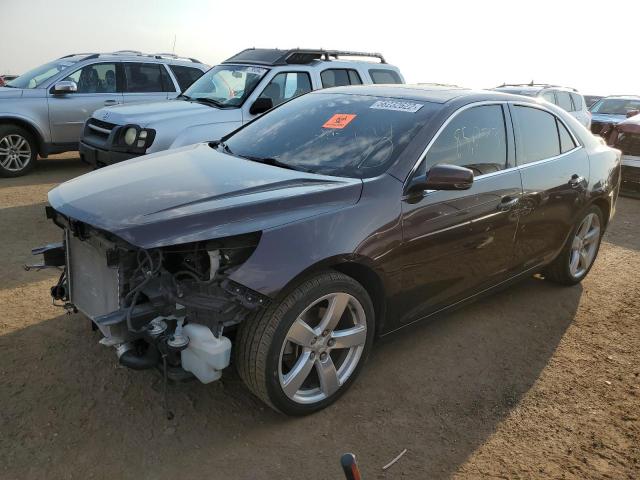 1G11G5SX5FF257886 - 2015 CHEVROLET MALIBU LTZ შავი ფოტო 2