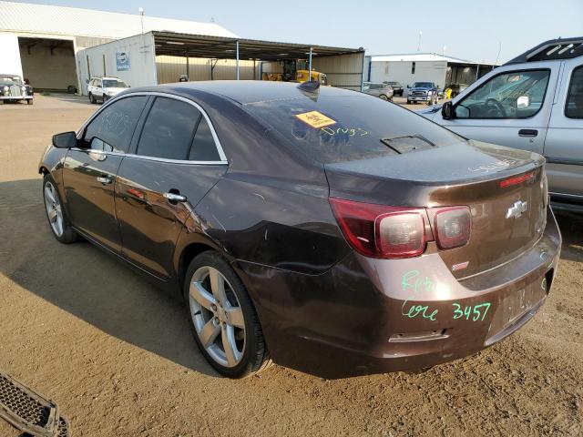 1G11G5SX5FF257886 - 2015 CHEVROLET MALIBU LTZ შავი ფოტო 3