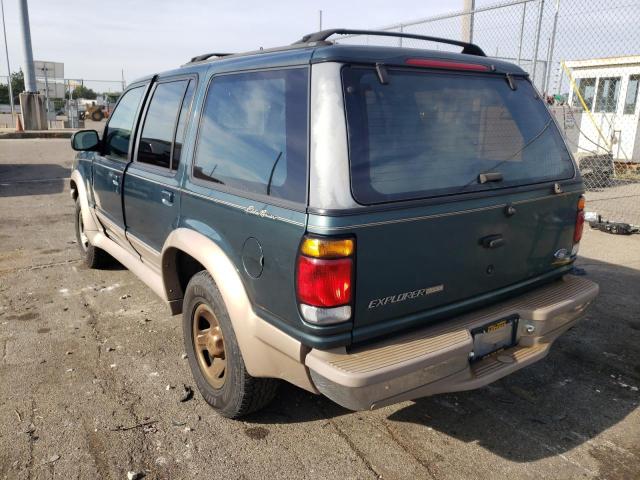 1FMDU32P1VZA10939 - 1997 FORD EXPLORER TEAL photo 3