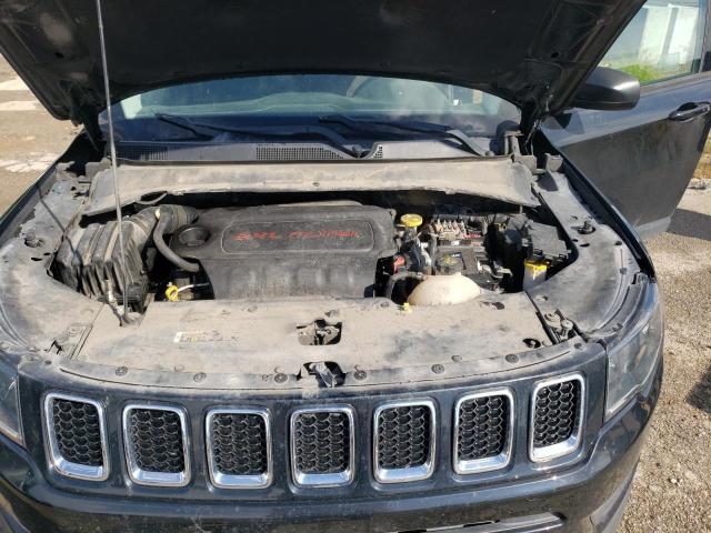 3C4NJCAB5JT441292 - 2018 JEEP COMPASS SP BLACK photo 7