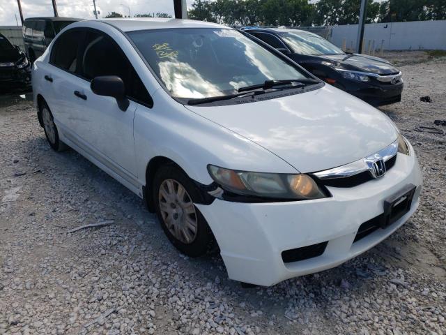 19XFA1F30AE077765 - 2010 HONDA CIVIC VP WHITE photo 1