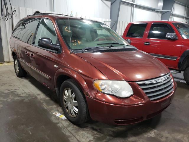 2A4GP54L47R152465 - 2007 CHRYSLER TOWN & COU BROWN photo 1