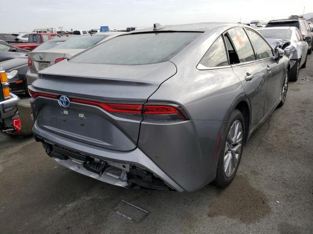 JTDAAAAA4NA005198 - 2022 TOYOTA MIRAI LE GRAY photo 4