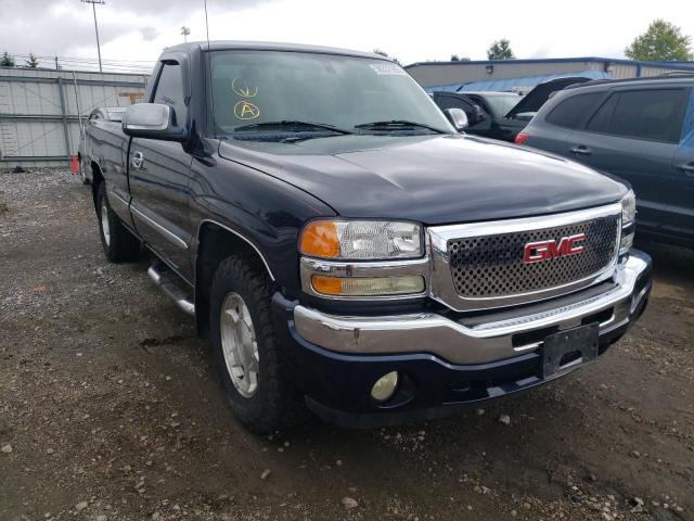 1GTEK14T45E215160 - 2005 GMC NEW SIERRA BLUE photo 1