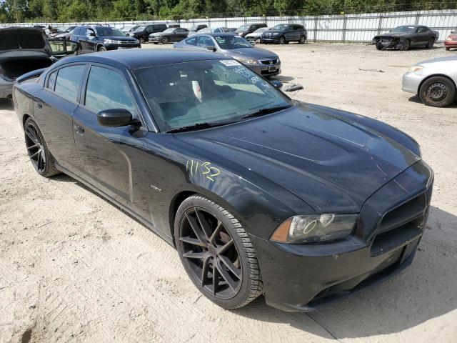 2C3CDXCT6EH371140 - 2014 DODGE CHARGER R/ BLACK photo 1