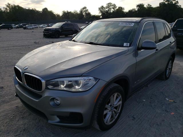 5UXKR2C56E0C01900 - 2014 BMW X5 SDRIVE3 GRAY photo 2