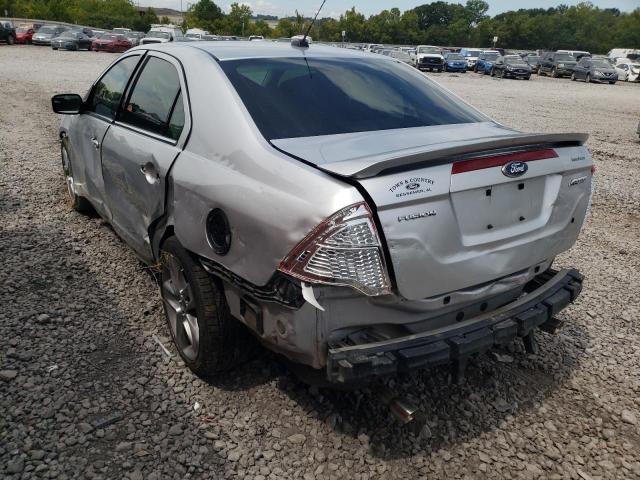 3FAHP0KC7BR102765 - 2011 FORD FUSION SPO SILVER photo 3